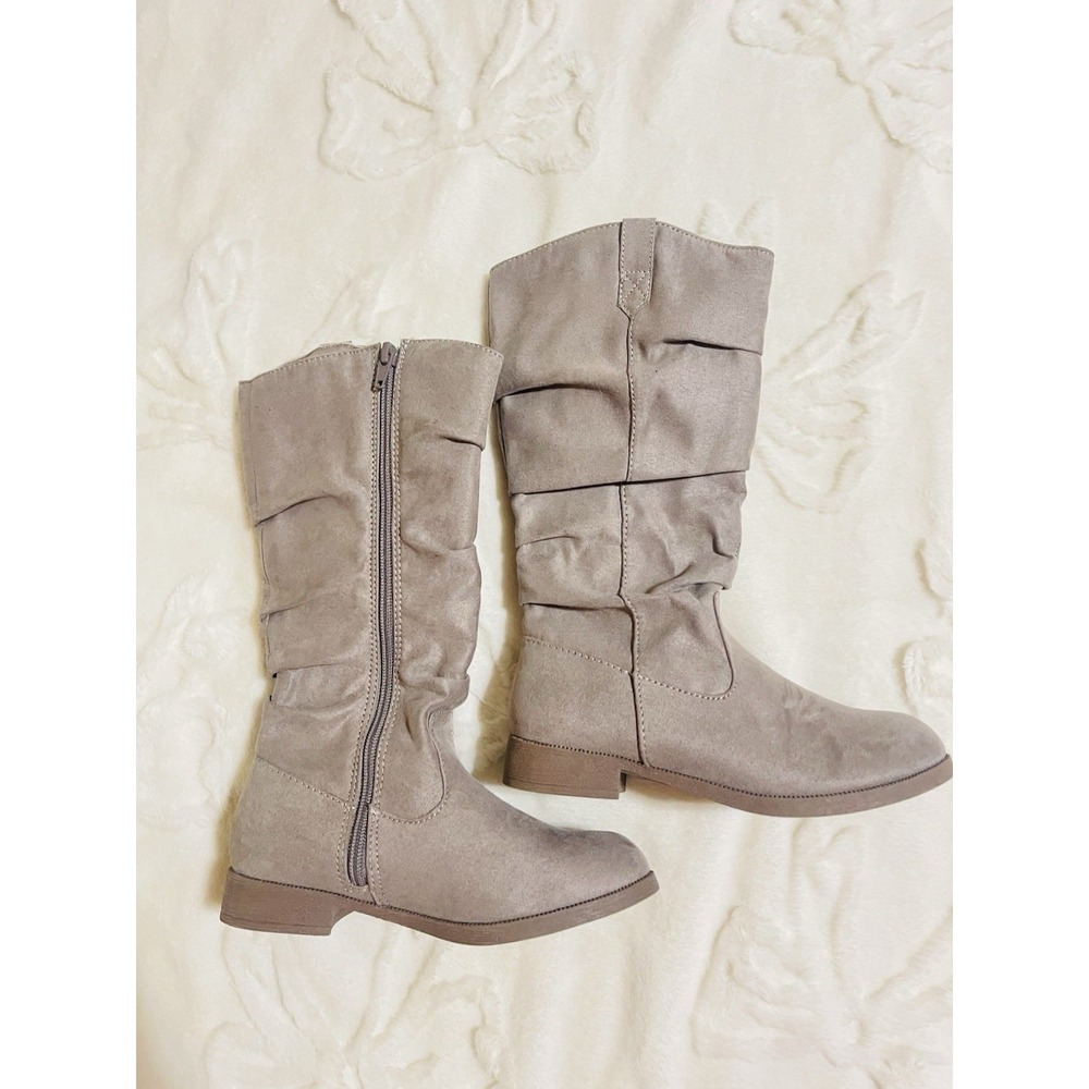 Crown Vintage Girls Tessa Taupe Brown Boots Size 1